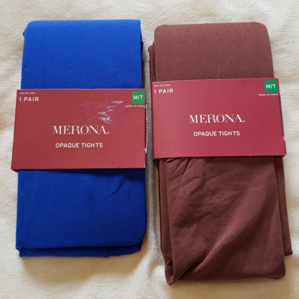 NWT Two Pairs of Tights